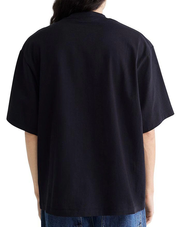 商品Calvin Klein|Standards Compact Cotton Solid Tee,价格¥435,第3张图片详细描述