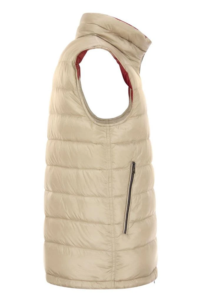 商品Herno|GILET IN PIUMA REVERSIBILE,价格¥2124,第3张图片详细描述