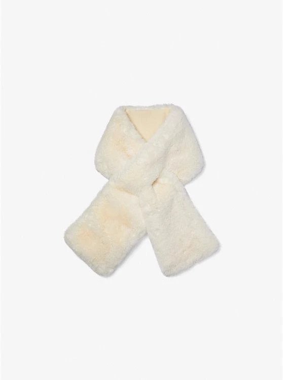 商品Michael Kors|Faux Fur Pull-Through Scarf,价格¥737,第1张图片