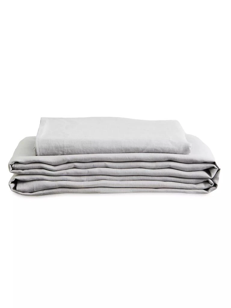 商品Bed Threads|French Flax Linen Fitted Sheet,价格¥1194,第1张图片