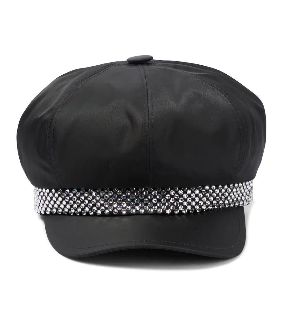 商品Prada|Embellished baker boy cap,价格¥4623,第1张图片