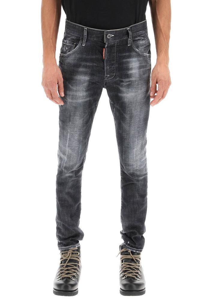 商品DSQUARED2|Dsquared2 black wash skater jeans,价格¥2773,第4张图片详细描述