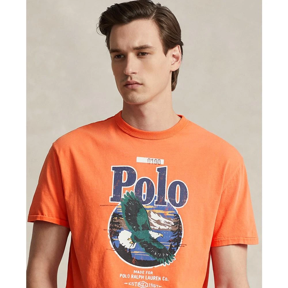 商品Ralph Lauren|Men's Classic-Fit Jersey Graphic T-Shirt,价格¥346,第3张图片详细描述