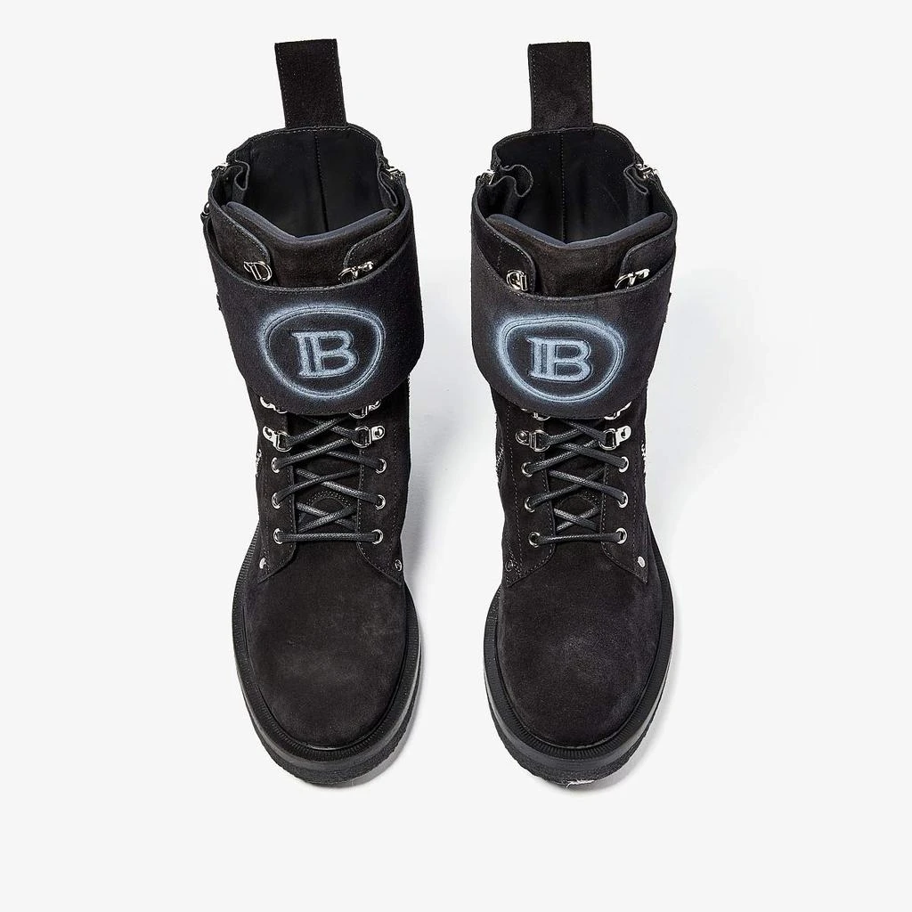 商品Balmain|Nick Suede Ranger Boot,价格¥5501,第4张图片详细描述