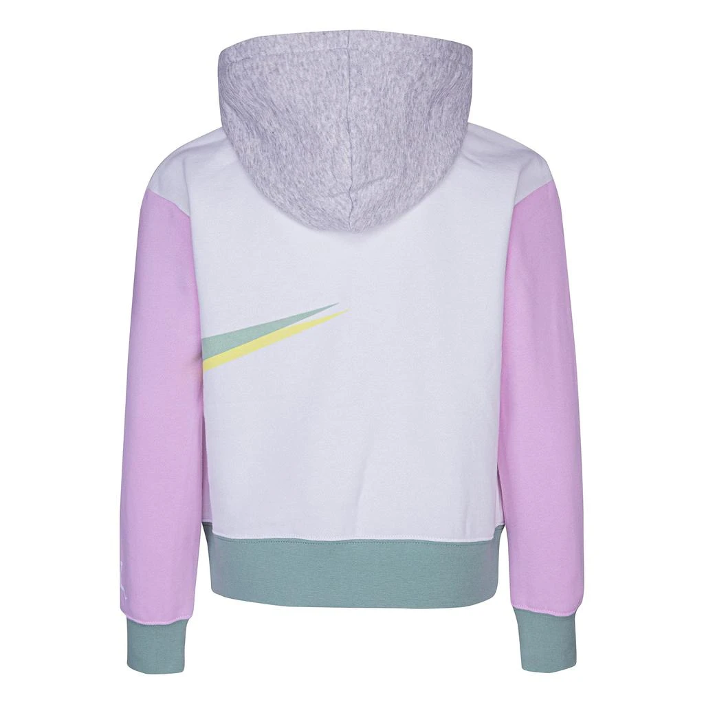 商品Jordan|Swoosh Wrap Pullover Hoodie (Little Kids/Big Kids),价格¥368,第2张图片详细描述