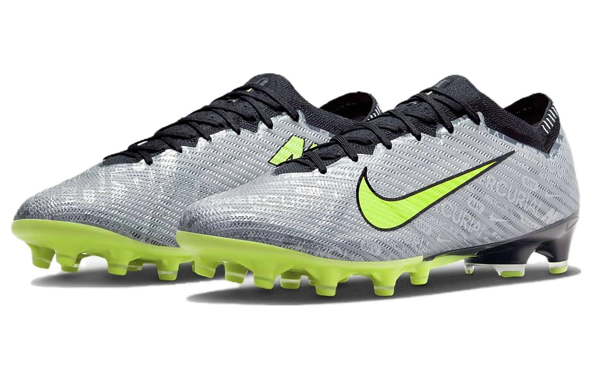 商品[国内直发] NIKE|Mercurial Vapor 15 Elite 25 Pro AG（胶质短钉） 人造草地 足球鞋 男款 银绿,价格¥1325,第4张图片详细描述