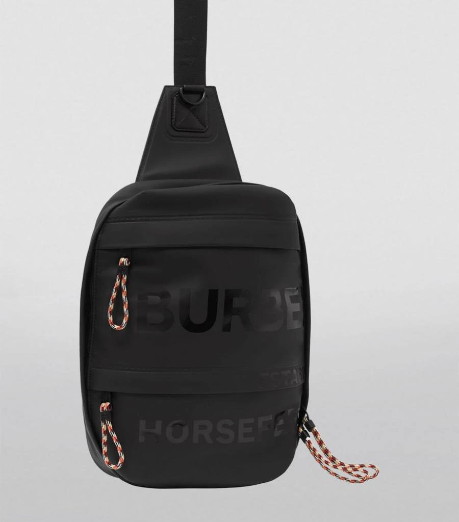 商品Burberry|Coated Canvas Horseferry Print Backpack,价格¥8218,第4张图片详细描述