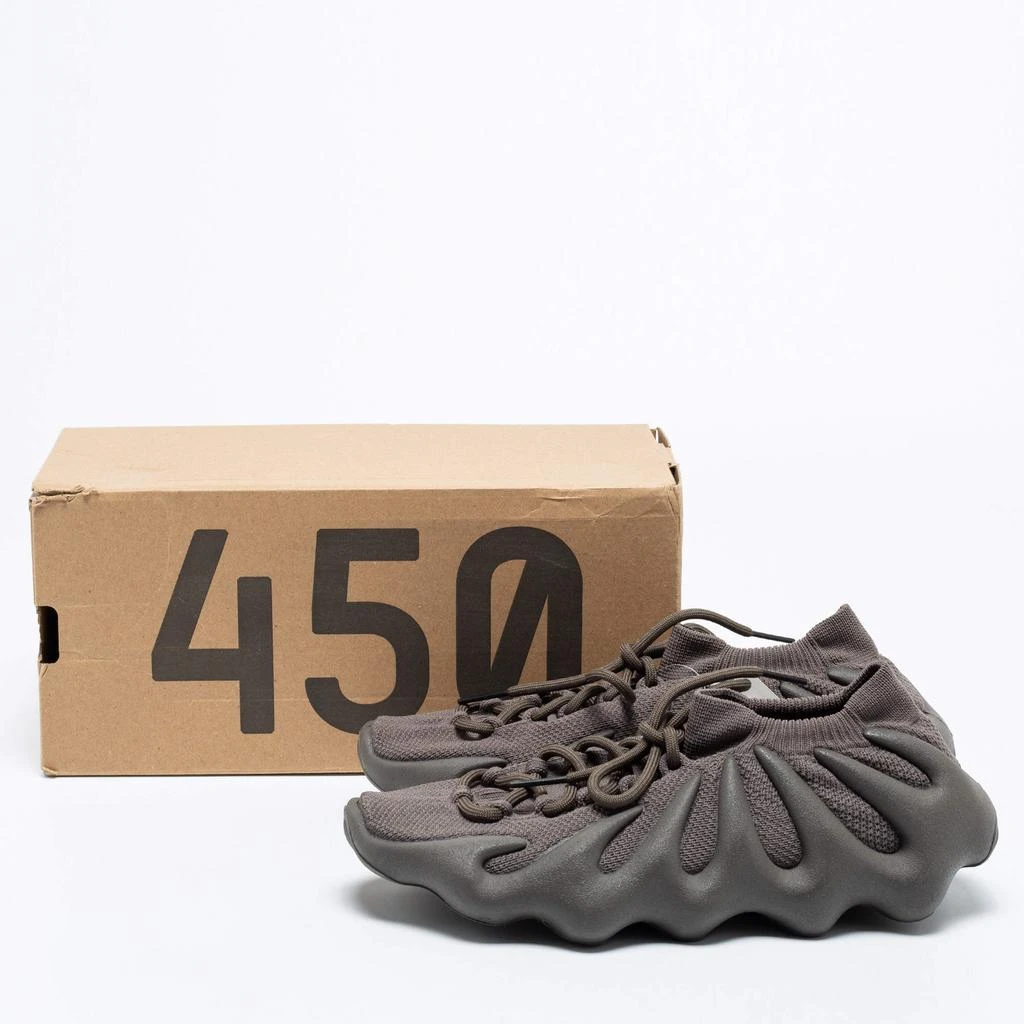 Yeezy x Adidas Olive Grey Knit Fabric Yeezy Boost 450 Cinder Sneakers Size 40 2/3 商品