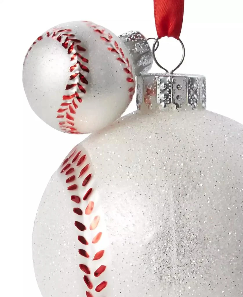 商品Holiday Lane|Sports Baseball Ornament, Exclusively at Macy's,价格¥38,第3张图片详细描述