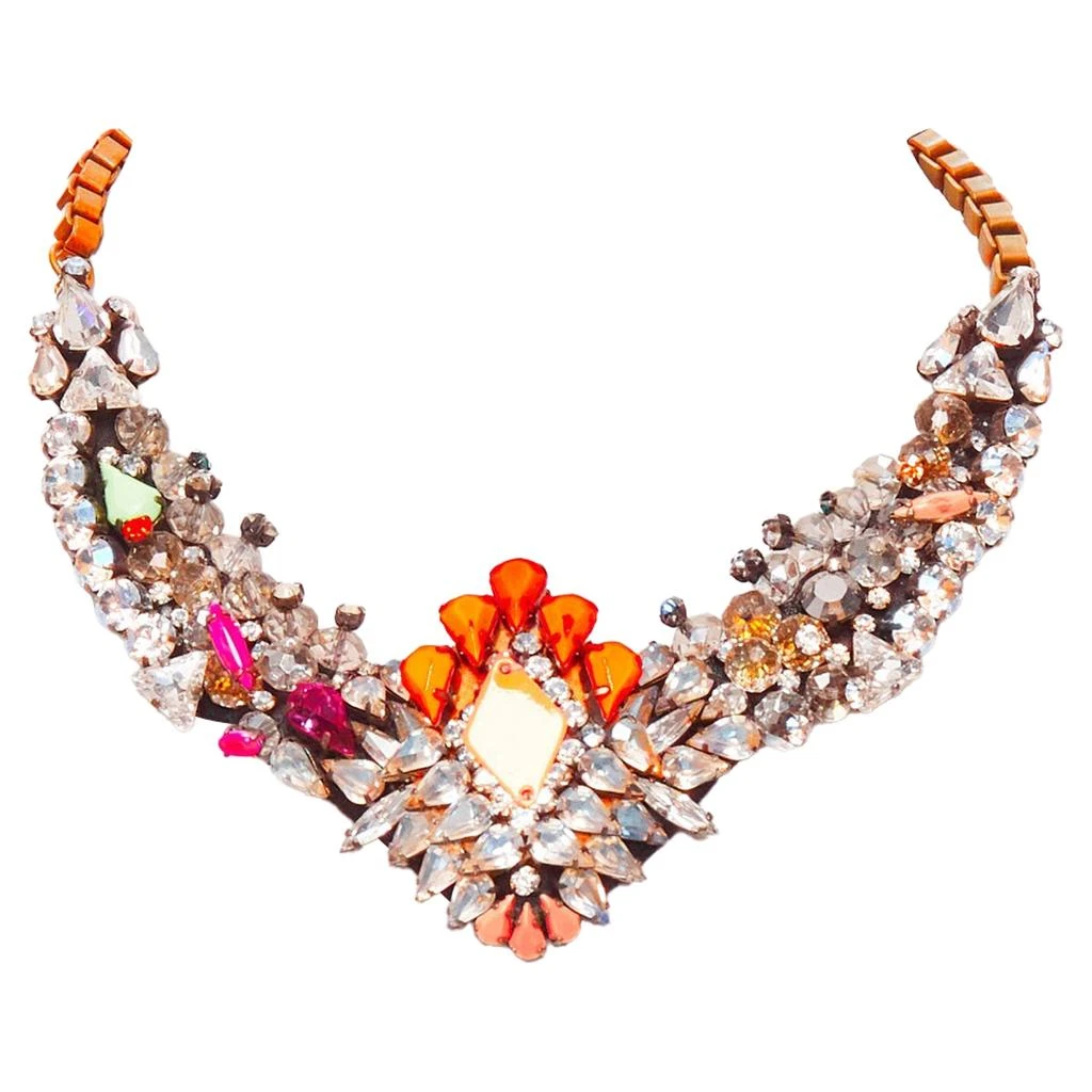 商品[二手商品] Shourouk|Crystal Jewel Short Necklace,价格¥2269,第1张图片