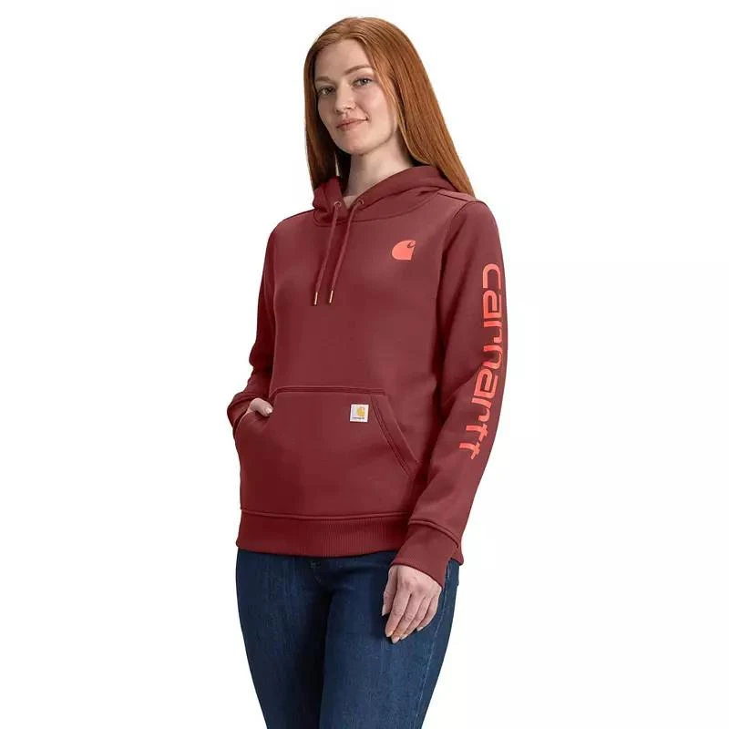 商品Carhartt|Carhartt Women's Clarksburg Graphic Sleeve Hoodie,价格¥446,第1张图片