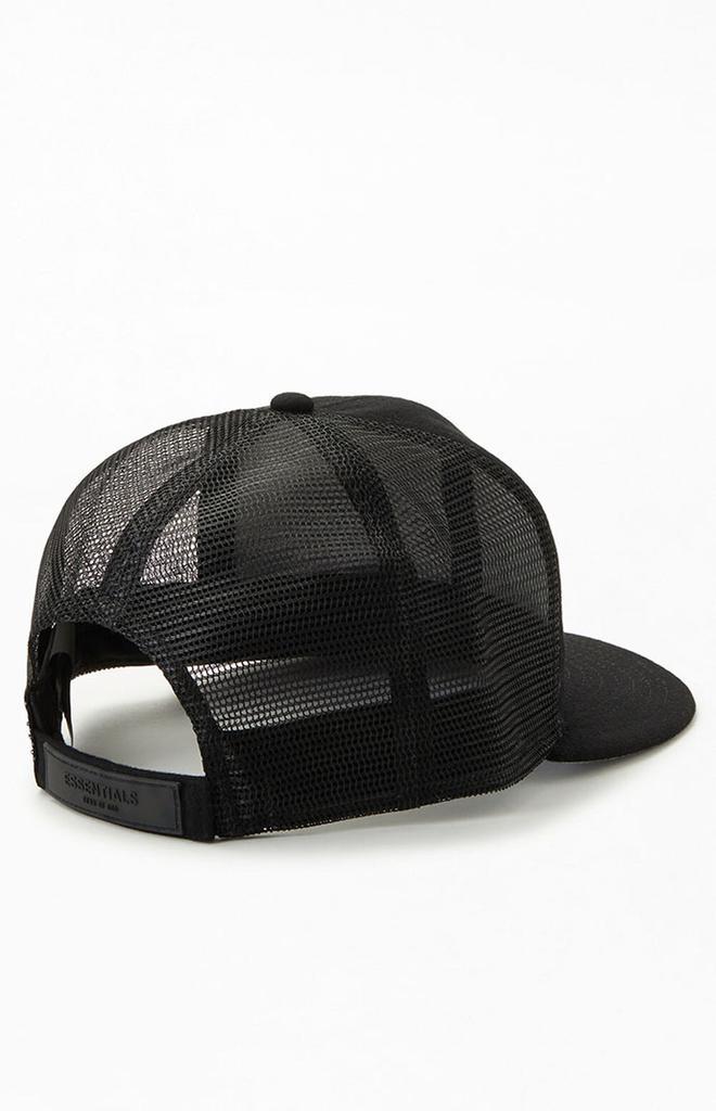 商品Essentials|x New Era Black Mesh 59Fifty Fitted Hat,价格¥468,第4张图片详细描述