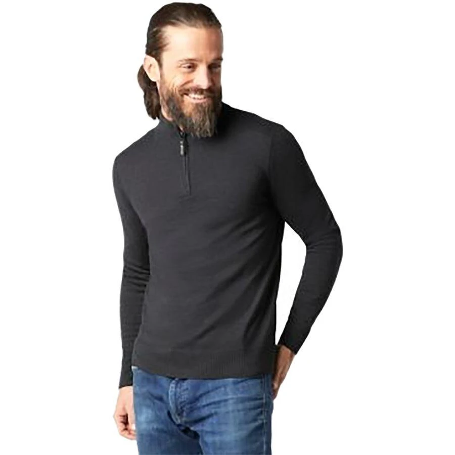 商品SmartWool|Sparwood 1/2-Zip Sweater - Men's,价格¥402,第1张图片