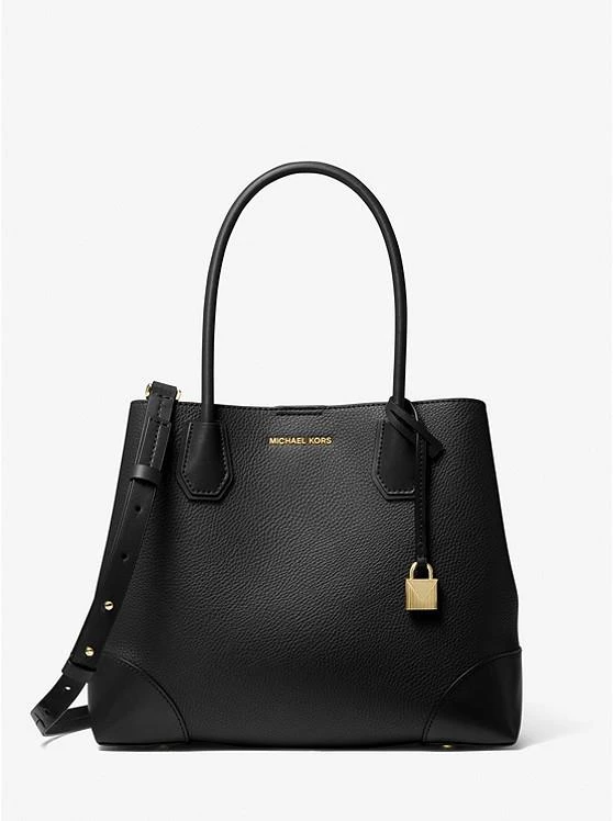 商品Michael Kors|Mercer Gallery Medium Faux Pebbled Leather Tote Bag,价格¥899,第1张图片