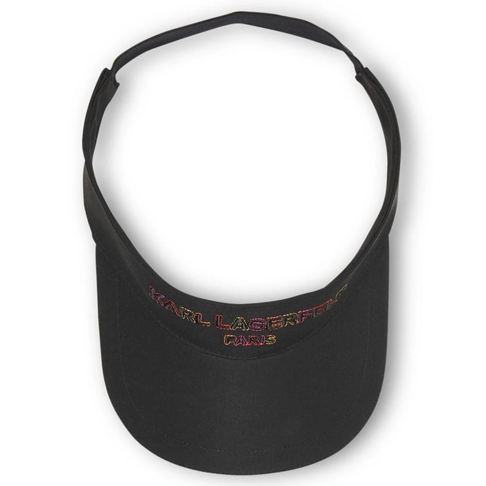 商品Karl Lagerfeld Paris|Women's Twill KLP Stitch Adjustable Visor,价格¥336,第2张图片详细描述