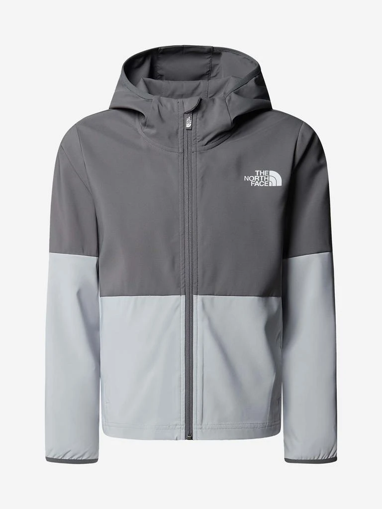 商品The North Face|Boys On The Trail Zip Up Top in Grey,价格¥439,第1张图片