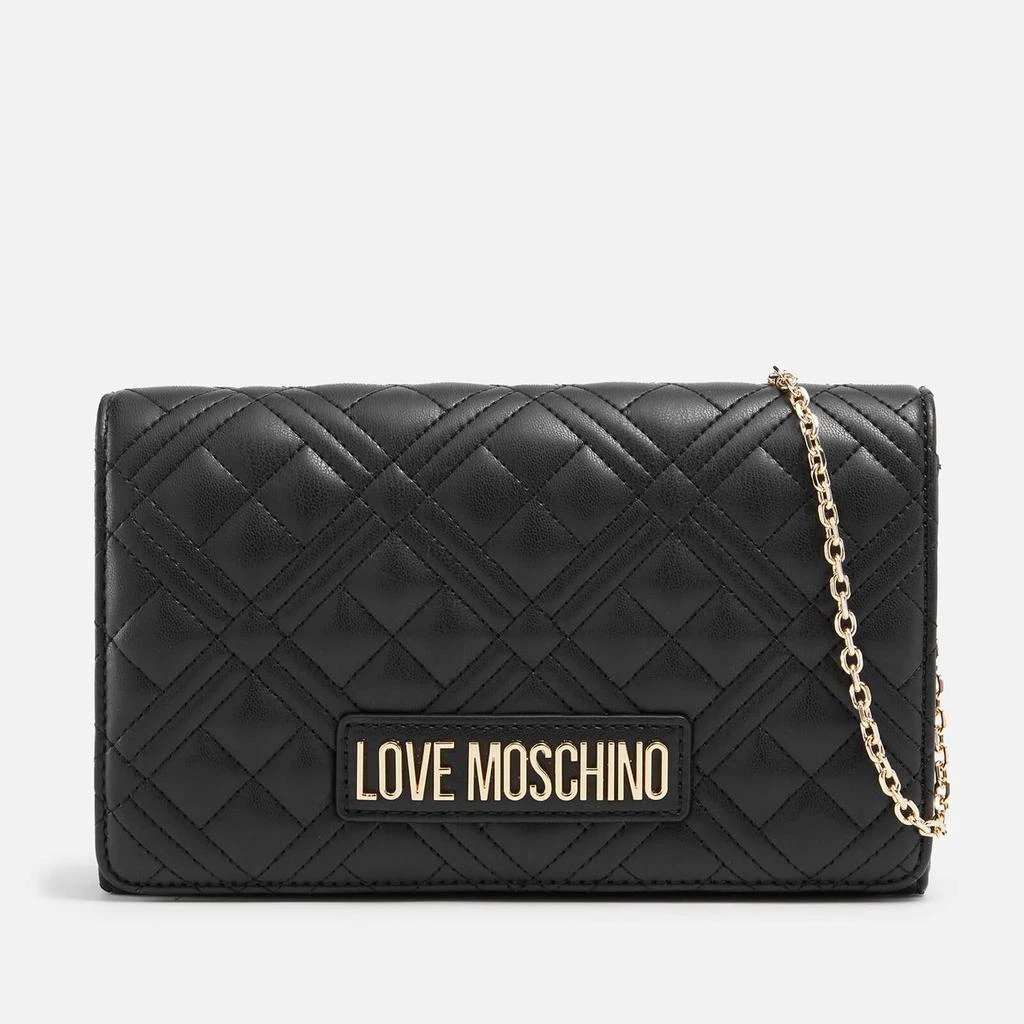 商品Love Moschino|Love Moschino Classic Quilted Faux Leather Cross Body Bag,价格¥731,第1张图片