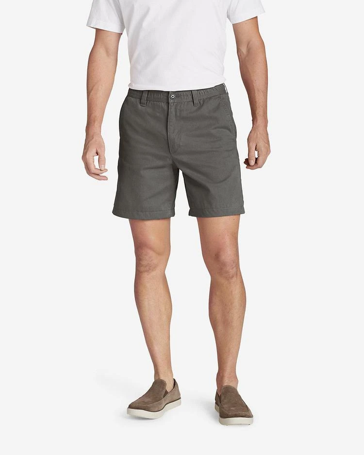 商品Eddie Bauer|男士Men's Legend Wash 7" Chino Shorts - Solid,价格¥187,第1张图片