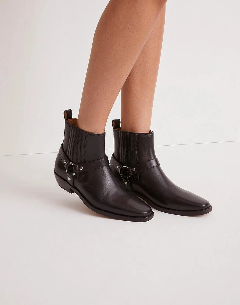 商品Madewell|The Santiago Western Ankle Boot,价格¥396,第4张图片详细描述