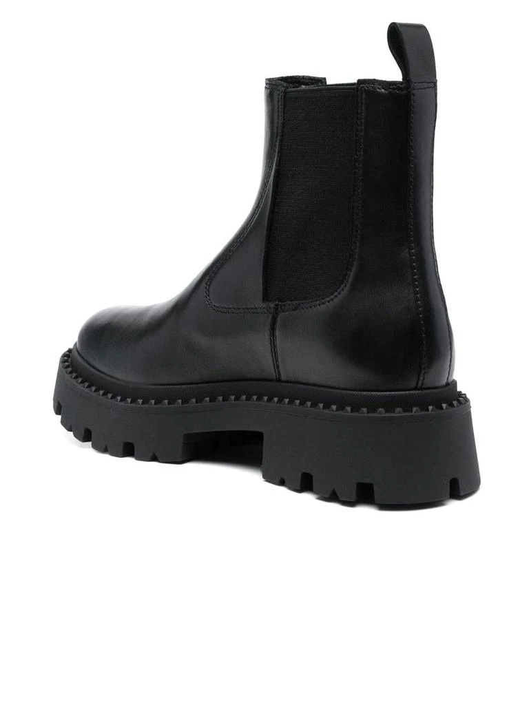 商品Ash|Ash Black Calf Leather Genesis Ankle Boots,价格¥1751,第3张图片详细描述