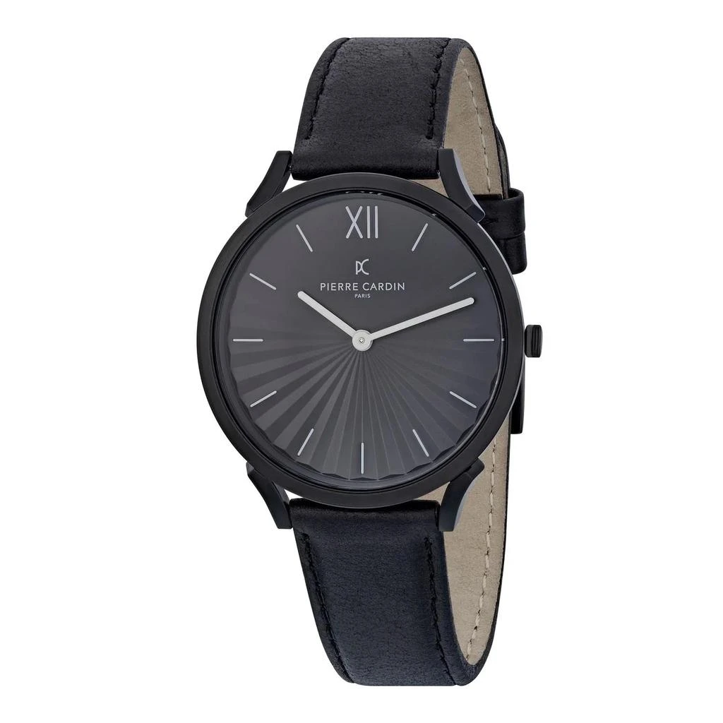 商品Pierre Cardin|Pierre Cardin Quartz Leather Strap Watches,价格¥695,第1张图片