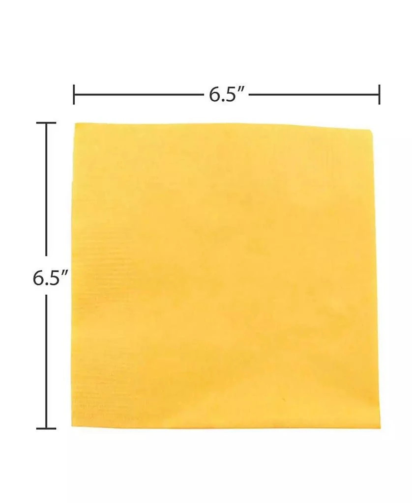 商品JAM Paper|Medium Lunch Napkins - 6.5" x 6.5" - 40 Per Pack,价格¥60,第3张图片详细描述