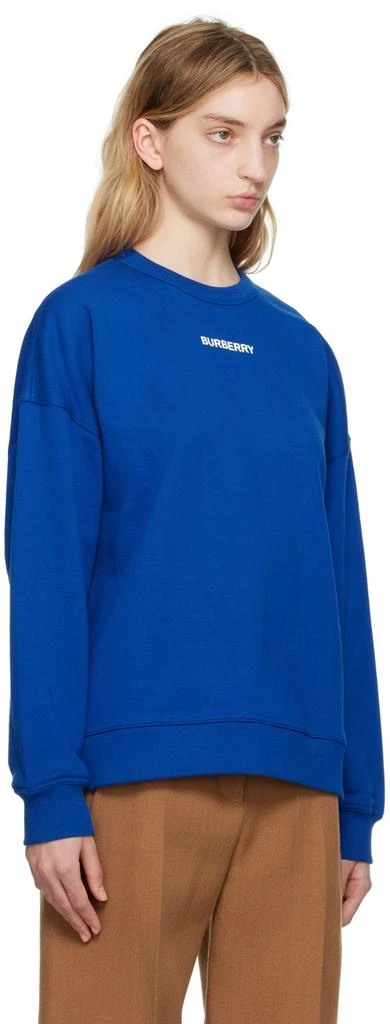 商品Burberry|Blue Printed Sweatshirt,价格¥5795,第2张图片详细描述