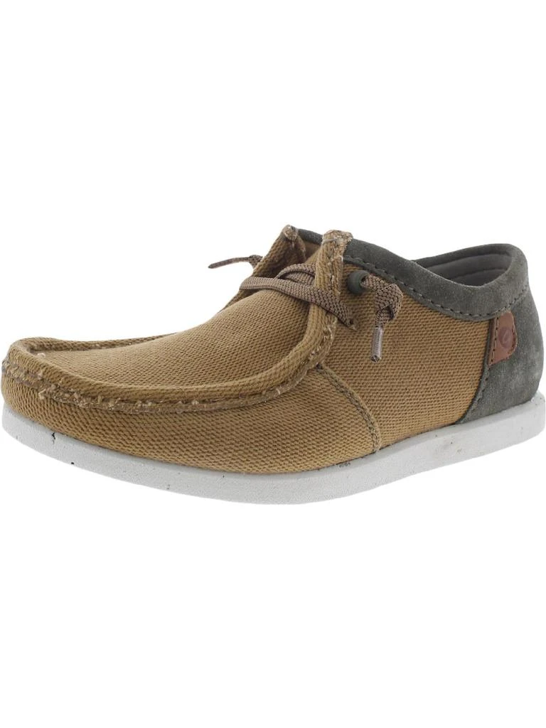 商品Clarks|Shacrelite Moc Mens Canvas Moc Toe Loafers,价格¥470,第4张图片详细描述