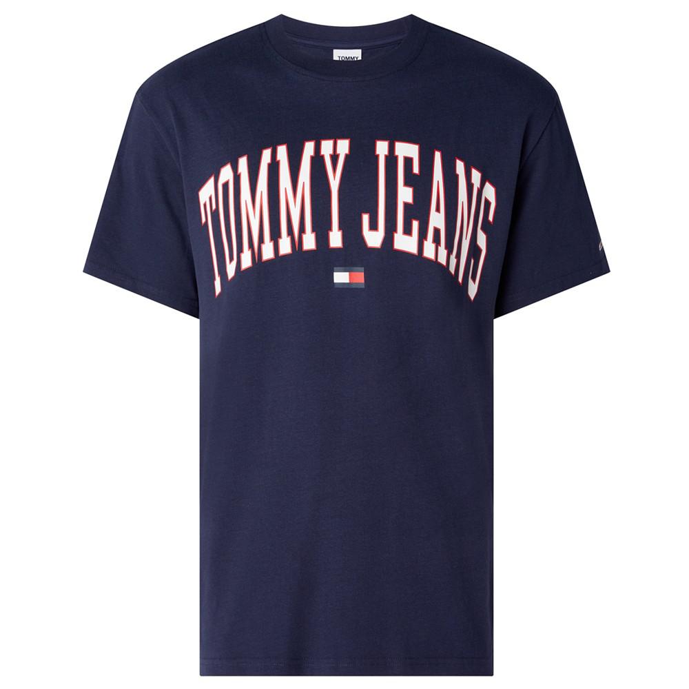 Tommy Jean's Men's Split Hem Flag T-Shirt商品第5张图片规格展示