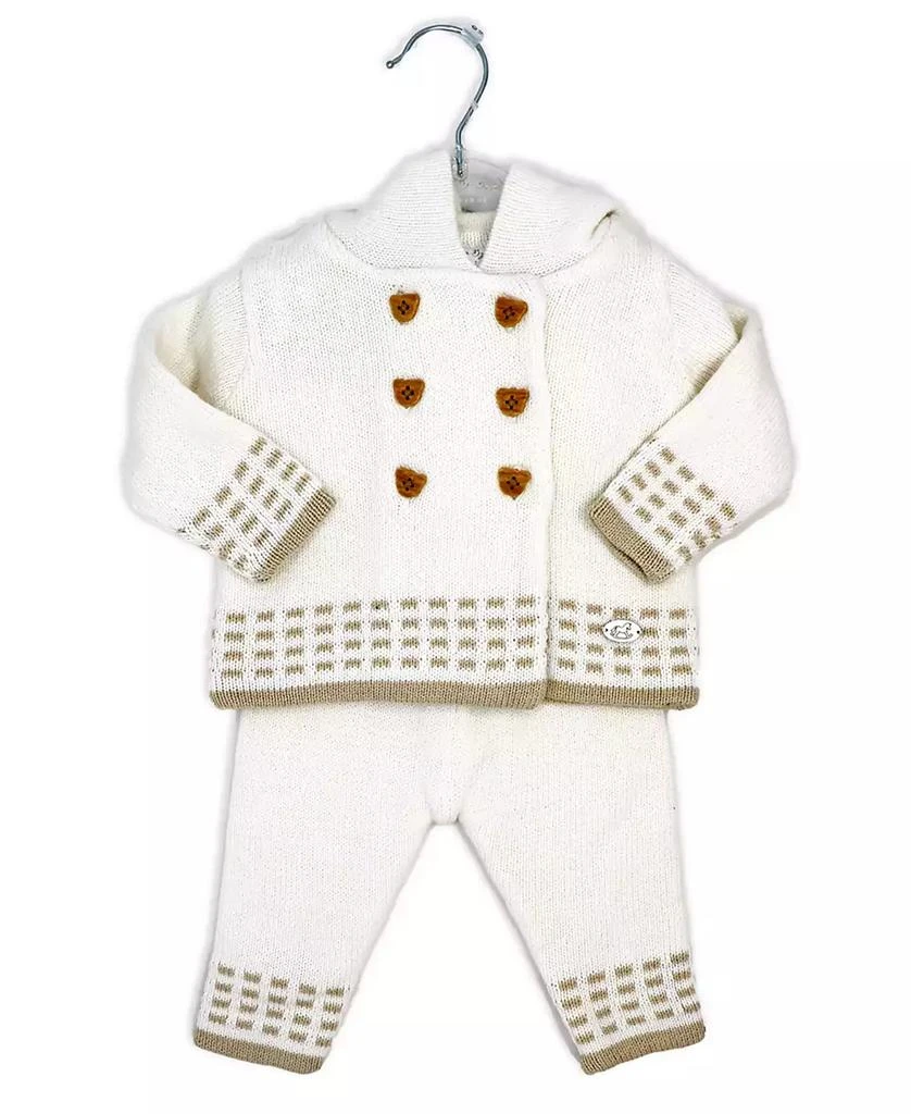 商品Rock-A-Bye Baby Boutique|Baby Boys and Girls Jacket and Trouser Knitted, 2-Piece Set,价格¥295,第3张图片详细描述