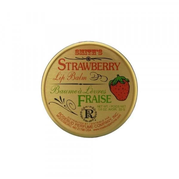 商品Rosebud Salve|草莓润唇膏 Strawberry Lip Balm Tin,价格¥32,第1张图片