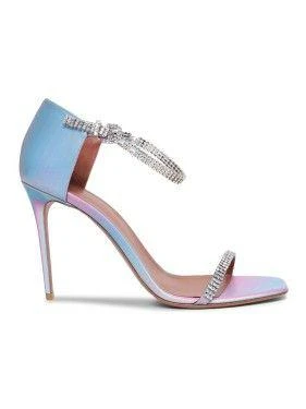 商品Amina Muaddi|Crystal Embellished Ursina Sandal,价格¥8976,第1张图片