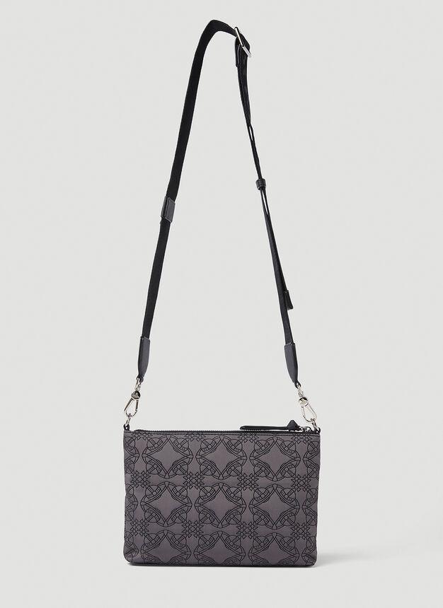 商品Vivienne Westwood|Penny Double Pouch Crossbody Bag in Grey,价格¥3003,第5张图片详细描述