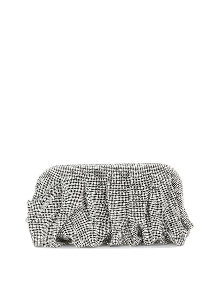 商品BENEDETTA BRUZZICHES|Venus La Grande Clutches Silver,价格¥3851,第1张图片