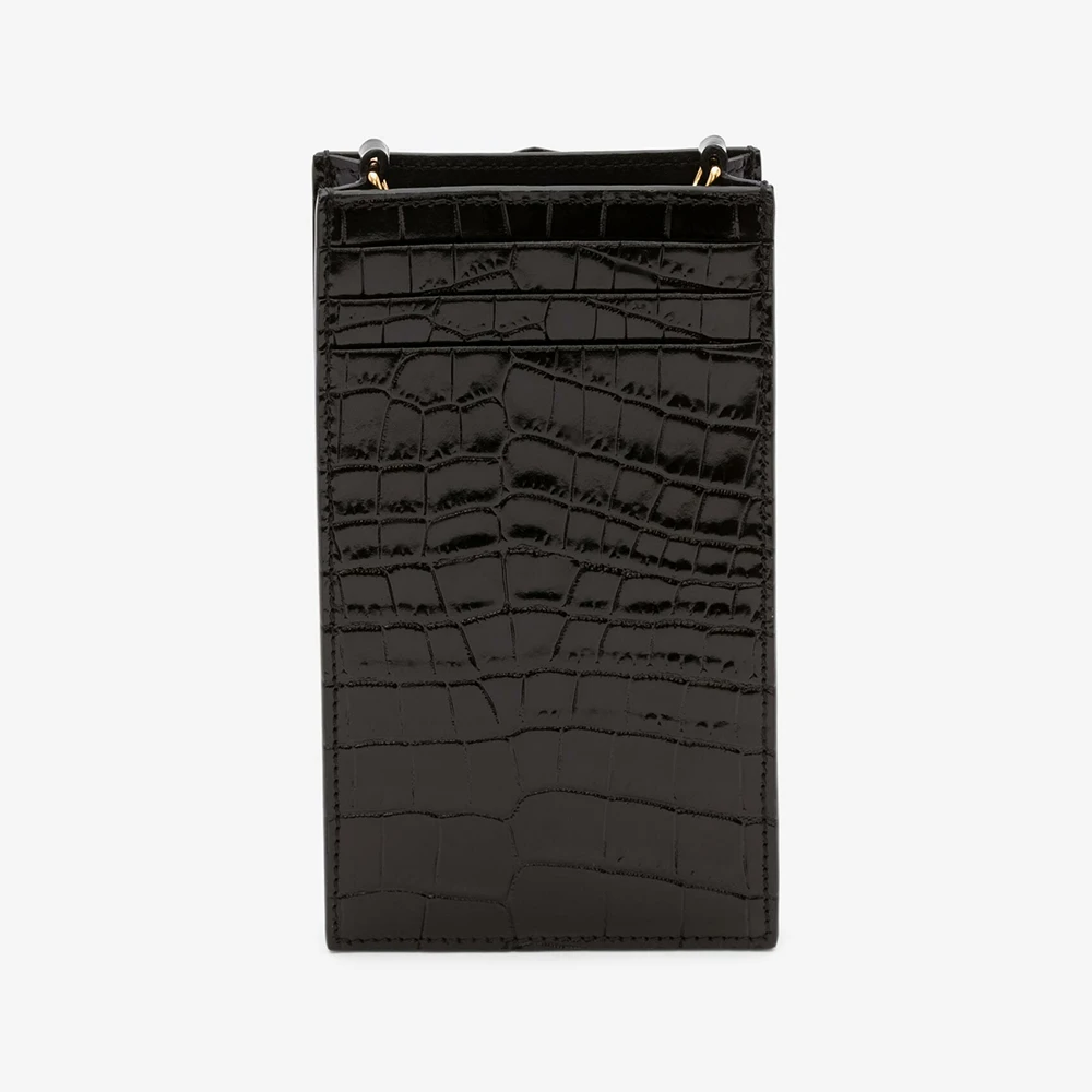 ALEXANDER MCQUEEN 黑色女士手机包 632035-1JMFG-1050 商品