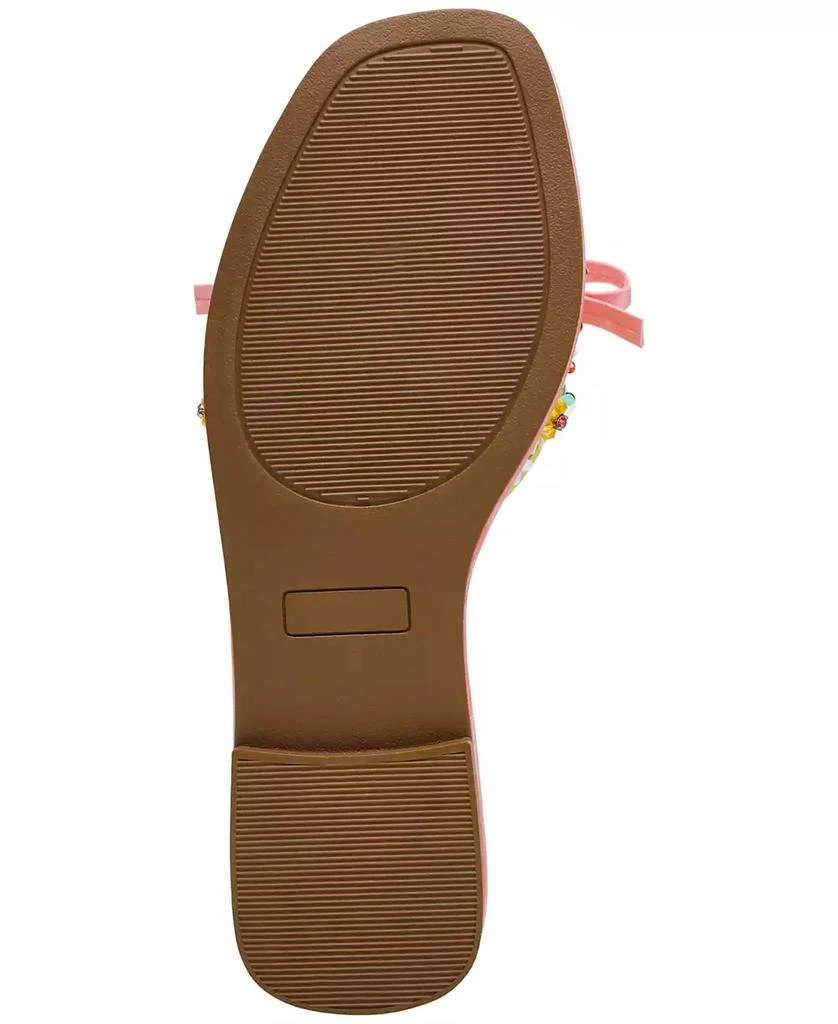 商品Betsey Johnson|Women's Teasee Floral Slide Sandals,价格¥276,第5张图片详细描述