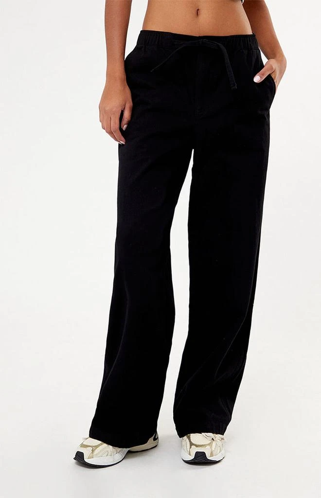 商品PacSun|Soft Twill Pull-On Pants,价格¥272,第2张图片详细描述