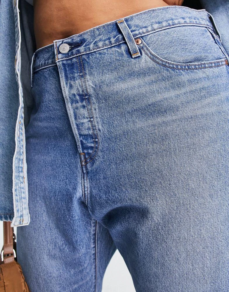 商品Levi's|Levi's Plus 501 cropped jeans in indigo,价格¥927,第4张图片详细描述