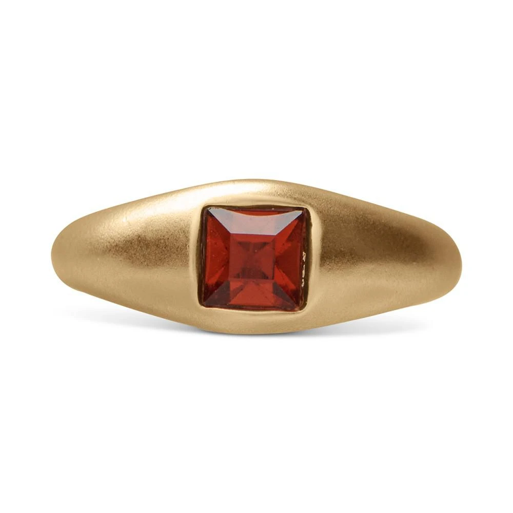 商品Lucky Brand|Gold-Tone 3-Pc. Set Multicolor Mixed Crystal Stack Rings,价格¥39,第3张图片详细描述