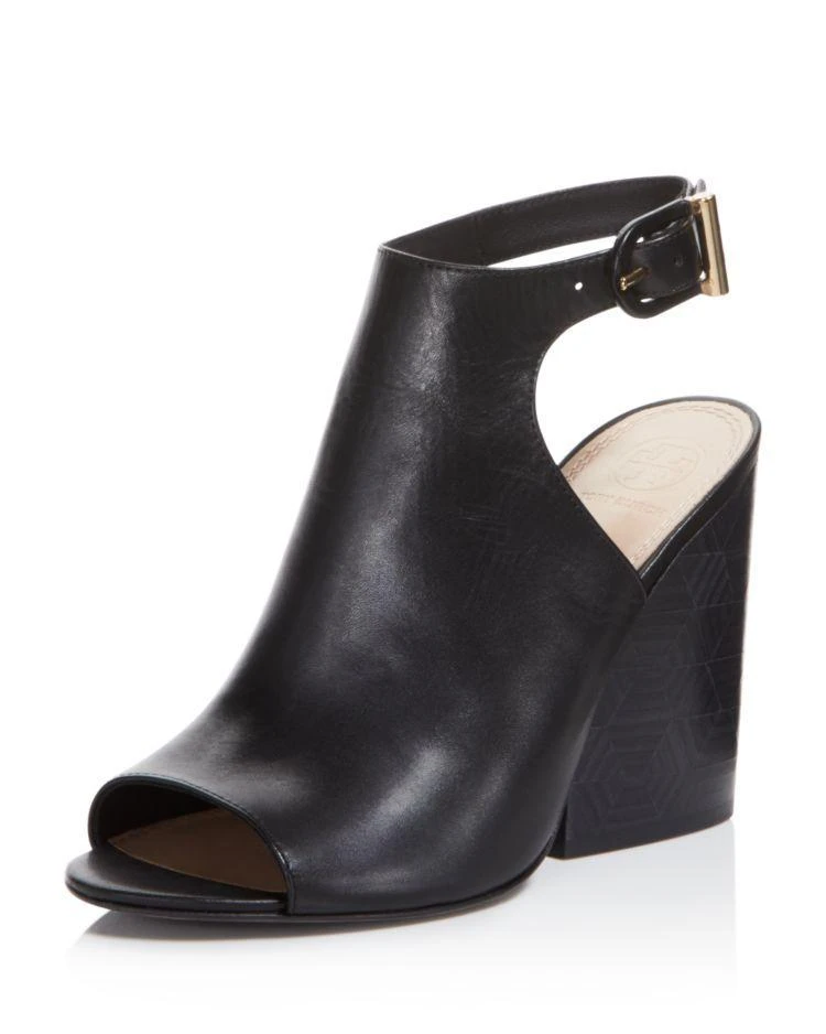 商品Tory Burch|Grove Open Toe Booties,价格¥1484,第1张图片