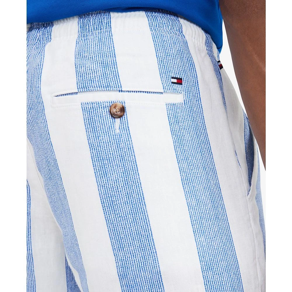 商品Tommy Hilfiger|Men's Harlem Deck Chair Stripe Pull On 10" Shorts,价格¥142,第5张图片详细描述