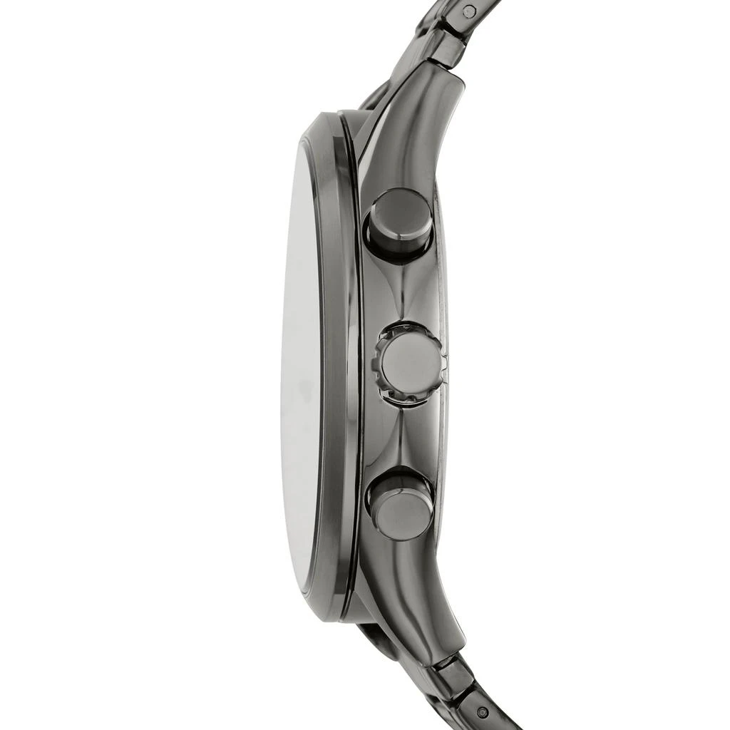商品Fossil|Men's Fenmore Midsize Multifunction, Smoke-Tone Stainless Steel Watch,价格¥862,第2张图片详细描述