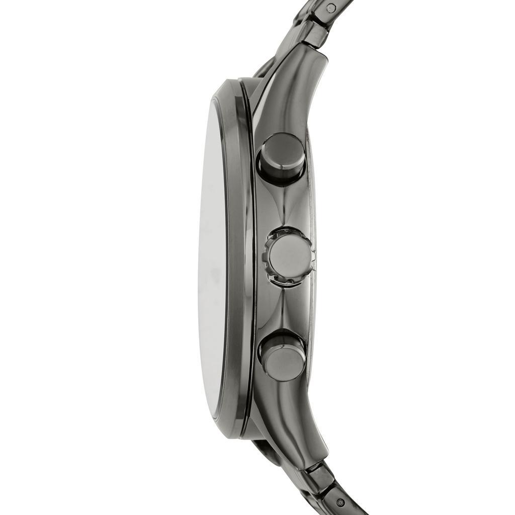 商品Fossil|Fossil Men's Fenmore Midsize Multifunction, Smoke-Tone Stainless Steel Watch,价格¥726,第4张图片详细描述