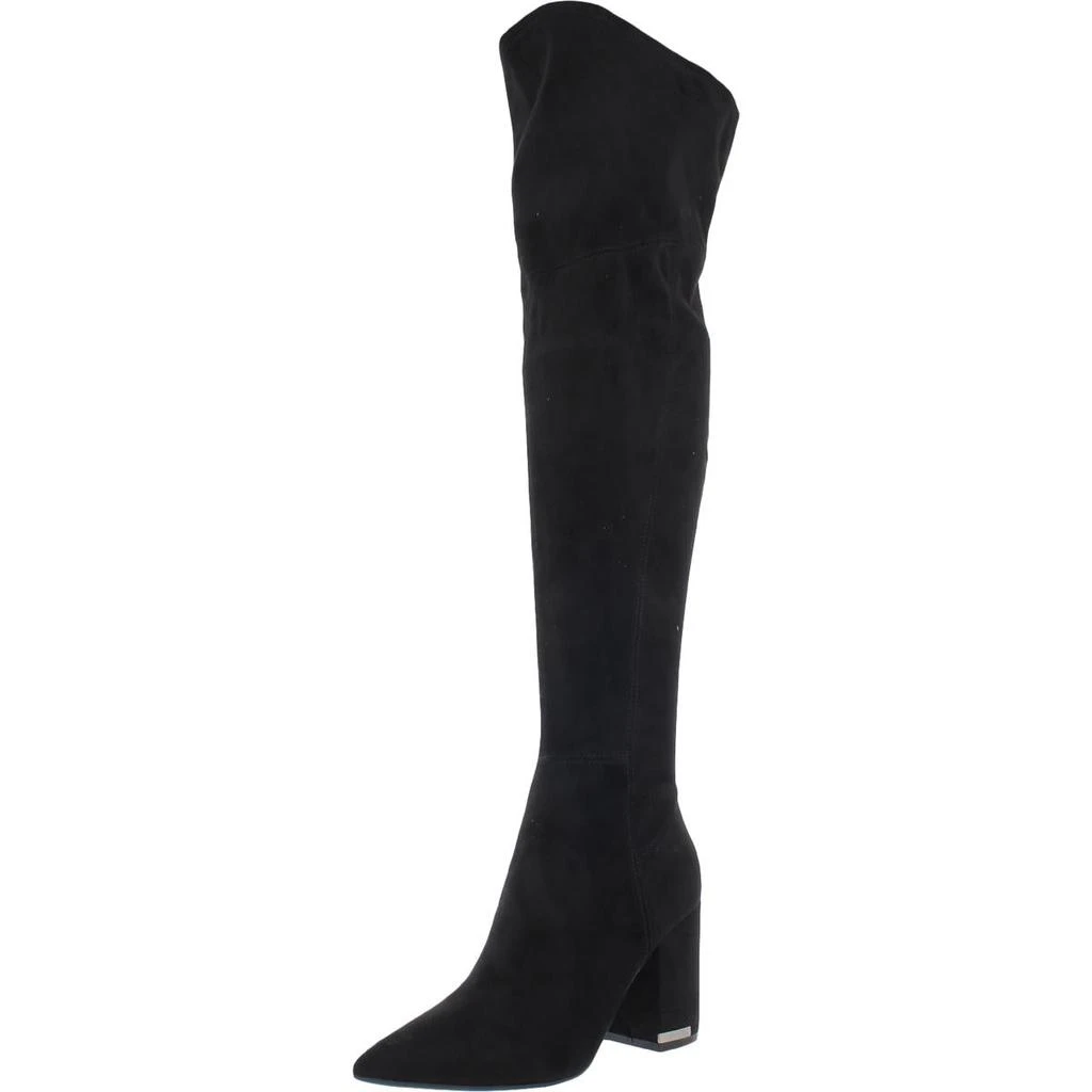 商品Calvin Klein|Calvin Klein Womens Marriet Pointed Toe Dressy Knee-High Boots,价格¥361,第1张图片