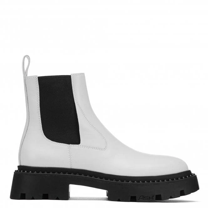 商品Ash|Ash Genesis White Chelsea Boots,价格¥1562,第1张图片