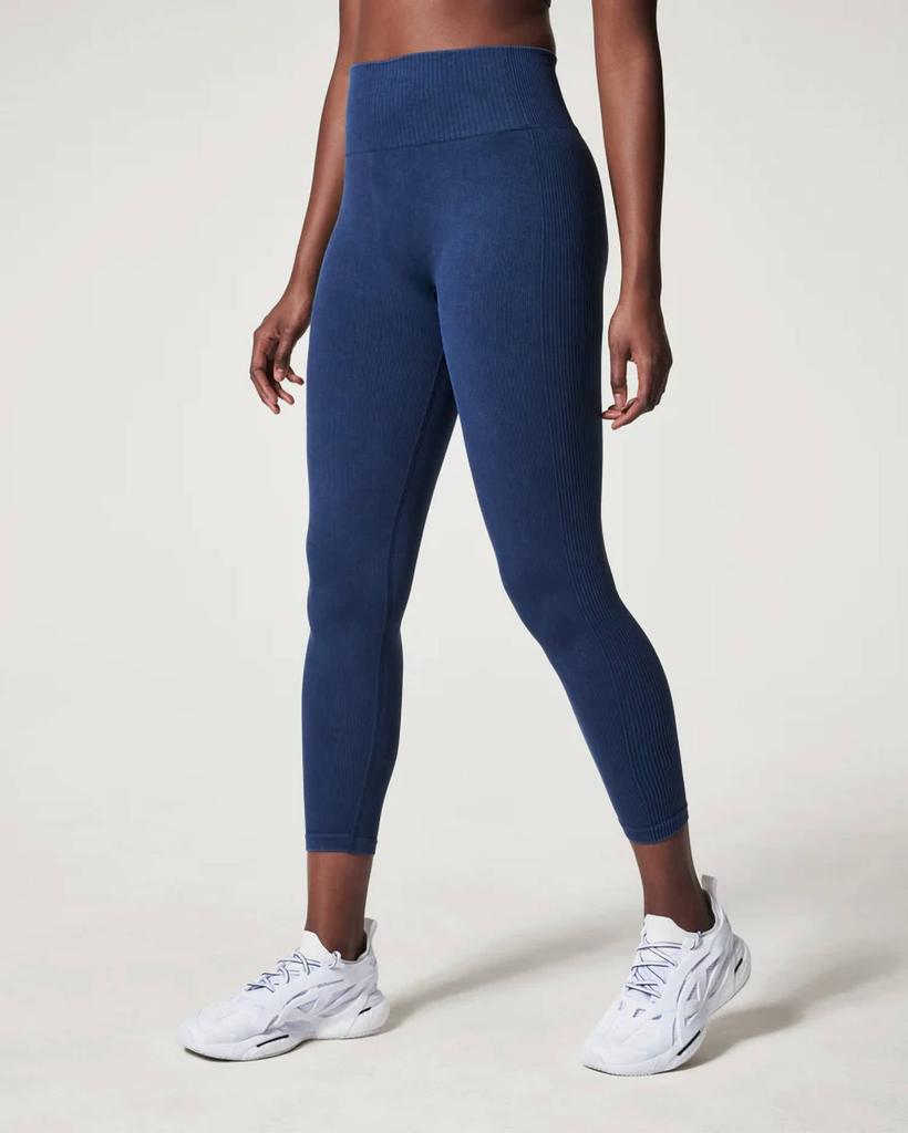 Soft Stretch Seamless Leggings In Midnight Navy商品第3张图片规格展示