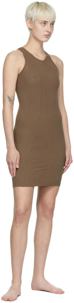 商品SKIMS|Brown Soft Lounge Cutout One Shoulder Dress,价格¥739,第4张图片详细描述