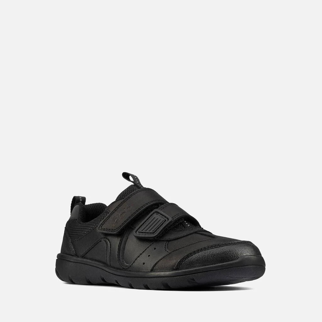 商品Clarks|Clarks Kids' Scooter Run School Shoes - Black Leather,价格¥150,第3张图片详细描述