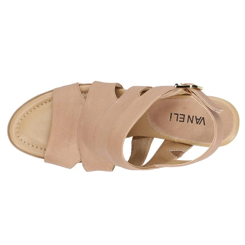 商品Vaneli|Mayo Block Heel Sling Back Sandals,价格¥228,第4张图片详细描述