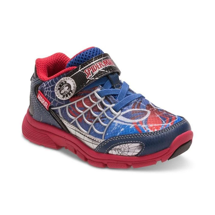 商品Stride Rite|Spider-Man Spidey Senses Light-Up Sneakers, Toddler & Little Boys (4.5-3),价格¥412,第1张图片